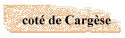     cot� de Carg�se